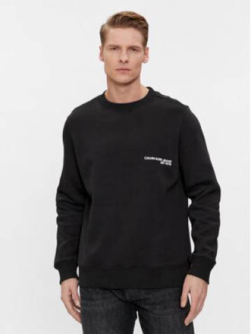 Calvin Klein Jeans Світшот Spray J30J324625 Чорний Regular Fit Calvin Klein Jeans Світшот Spray J30J324625 Чорний Regular Fit
