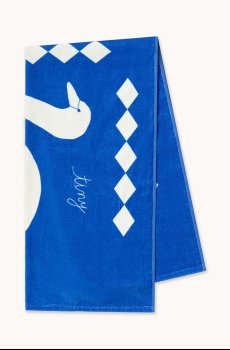 Детское хлопковое полотенце Tinycottons SWANS TOWEL