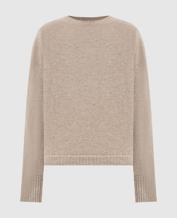 Бежевый джемпер Denise из кашемира