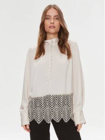 Bruuns Bazaar Блузка BBW3741 Écru Relaxed Fit Bruuns Bazaar Блузка BBW3741 Écru Relaxed Fit