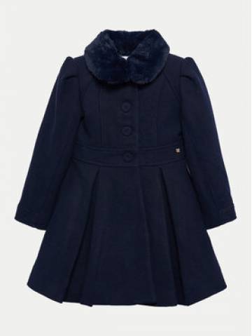 Abel & Lula Вовняне пальто 5833 Cиній Regular Fit Abel & Lula Вовняне пальто 5833 Cиній Regular Fit
