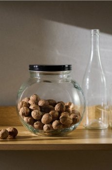 Банка для їжі з кришкою - білий