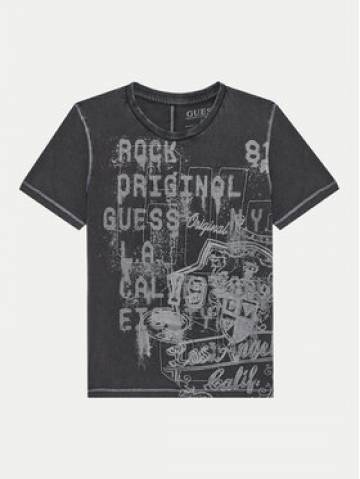 Guess Футболка L4BI08 I3Z14 Чорний Regular Fit Guess Футболка L4BI08 I3Z14 Чорний Regular Fit