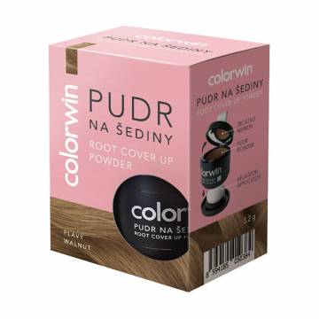 Пудра Colorwin Root Cover Up Powder для маскировки седины и отросших корней волос, Walnut, 3.2 г Пудра Colorwin Root Cover Up Powder для маскировки седины и отросших корней волос, Walnut, 3.2 г