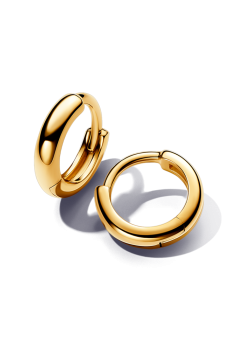 Сережки "Круглі хупи" маленькі