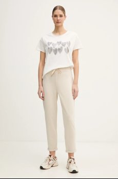 Хлопковая футболка OUI