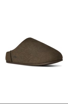 Тапочки из нубука UGG W Elea Embossed Slip-On