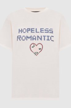 Футболка WEST цвета айвори