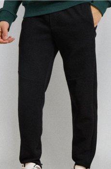 Штани regular fit - чорний