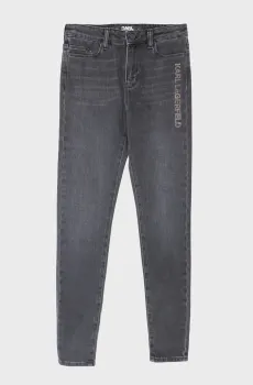 Женские серые джинсы Серый 24 Karl Lagerfeld 235W1105