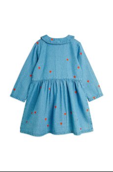 Детское джинсовое платье Mini Rodini Mini hearts