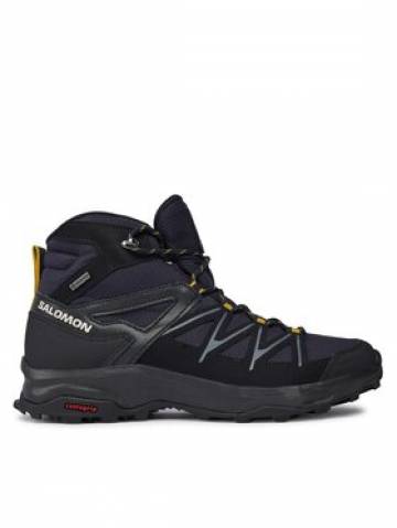 Salomon Трекінгові черевики Daintree Mid Gtx GORE-TEX L41678400 Cиній Salomon Трекінгові черевики Daintree Mid Gtx GORE-TEX L41678400 Cиній