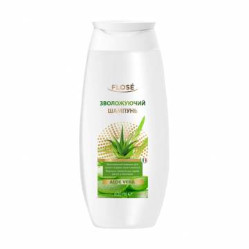 Увлажняющий шампунь Flose Aloe Vera Hydrating Shampoo для сухих и очень сухих волос, 400 мл Увлажняющий шампунь Flose Aloe Vera Hydrating Shampoo для сухих и очень сухих волос, 400 мл