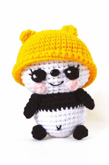 Набор для вязания крючком Graine Creative Panda Amigurumi Kit Набор для вязания крючком Graine Creative Panda Amigurumi Kit