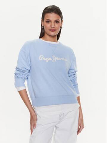 Pepe Jeans Світшот Nanettes PL581347 Голубий Regular Fit Pepe Jeans Світшот Nanettes PL581347 Голубий Regular Fit