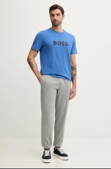 Хлопковая футболка BOSS T-Shirt RN