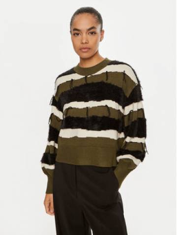 Silvian Heach Светр Nitia GPA24077MA Зелений Regular Fit Silvian Heach Светр Nitia GPA24077MA Зелений Regular Fit