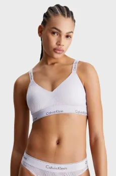 Женский сиреневый бюстгальтер LGHTLY LINED BRALETTE Сиреневый XS Calvin Klein 000QF7797E