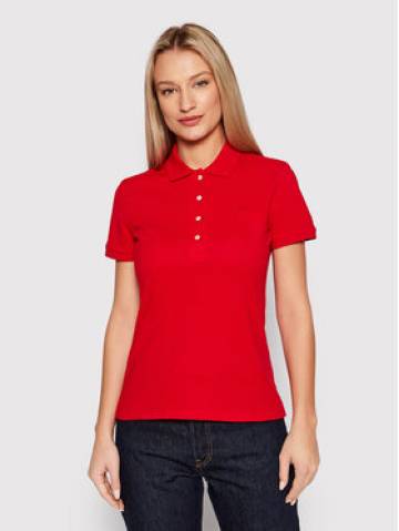 Lacoste Поло PF5462 Червоний Slim Fit Lacoste Поло PF5462 Червоний Slim Fit