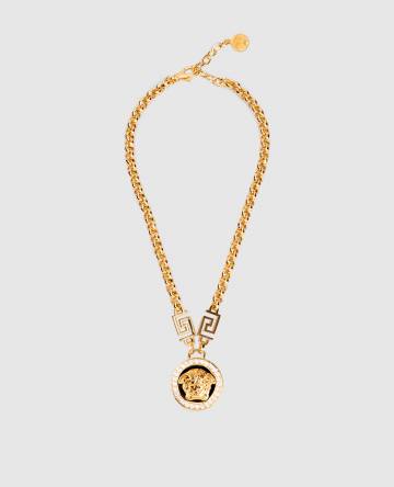 Золотая цепочка Medusa с кристаллами Золотая цепочка Medusa с кристаллами