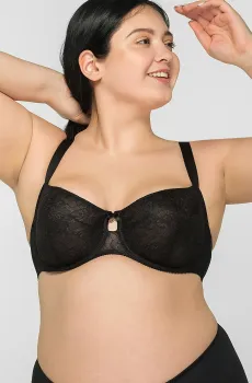 Женский черный бюстгальтер Черный 70F brabrabra 1040002
