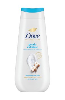 Гель для душа Dove Advanced Care Gentle Exfoliate Нежное отшелушивание, 225 мл