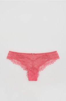 Reserved - Мереживні трусики-фіґі - світло-ліловий - 770HQ-40X