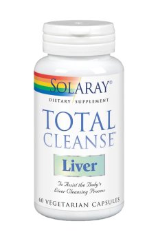 Комплекс для очищения печени Solaray Total Cleanse Liver, 60 вегетарианских капсул