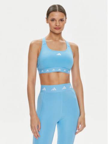 adidas Спортивний бюстгальтер Powerreact Training IT6647 Блакитний adidas Спортивний бюстгальтер Powerreact Training IT6647 Блакитний