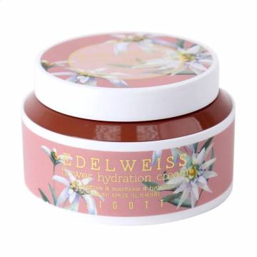 Омолаживающий крем для лица Jigott Edelweiss Flower Hydration с экстрактом швейцарского эдельвейса, 100 мл Омолаживающий крем для лица Jigott Edelweiss Flower Hydration с экстрактом швейцарского эдельвейса, 100 мл