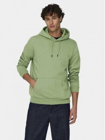 Only & Sons Світшот Cares 22018685 Зелений Regular Fit Only & Sons Світшот Cares 22018685 Зелений Regular Fit