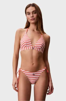 Женский лиф от купальника в полоску TRIANGLE Разноцветный L Calvin Klein LV00Q61225