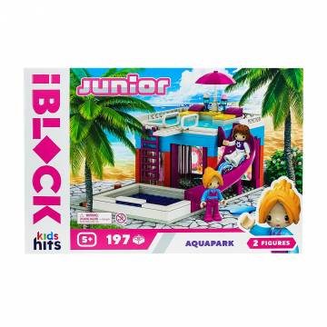 Конструктор IBLOCK Junior Kids hits Аквапарк 197 деталей (KH08/004/3) Конструктор IBLOCK Junior Kids hits Аквапарк 197 деталей (KH08/004/3)