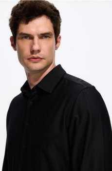 Reserved - Рубашка slim fit - чорний - VM155-99X
