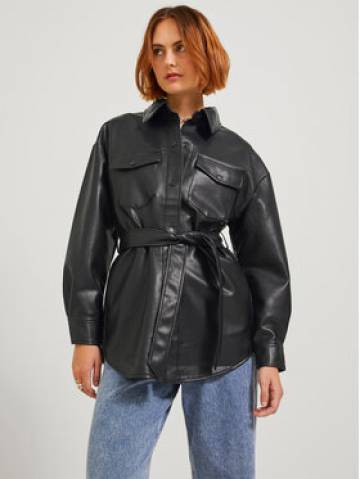 JJXX Куртка зі штучної шкіри Luna 12204642 Чорний Regular Fit JJXX Куртка зі штучної шкіри Luna 12204642 Чорний Regular Fit