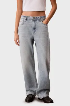 Женские голубые джинсы 90S INDIGO STONE Голубой 26-RG Calvin Klein Jeans LV047G797G