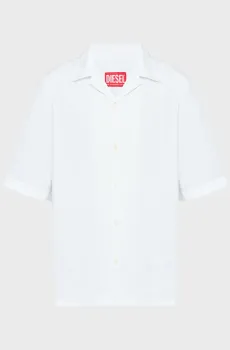 Мужская белая рубашка CAMICIA Белый 50 Diesel A20473 0GSBH