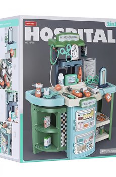 Детский игровой набор 2 в 1 VANYEH Hospital, от 3 лет (14P08)