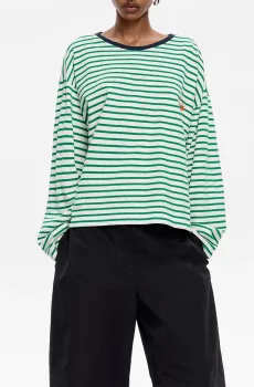 Женский лонгслив в полоску Разноцветный L Bimba Y Lola 251BR7427.11500