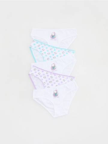Reserved - GIRLS` BRIEFS MULTI - білий - 675EB-00X Reserved - GIRLS` BRIEFS MULTI - білий - 675EB-00X