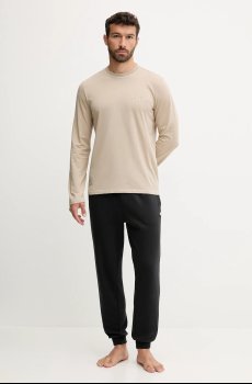 Хлопковый пижамный лонгслив Guess