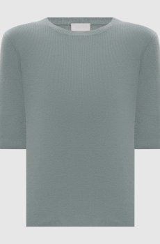 Зеленый топ из шерсти и кашемира