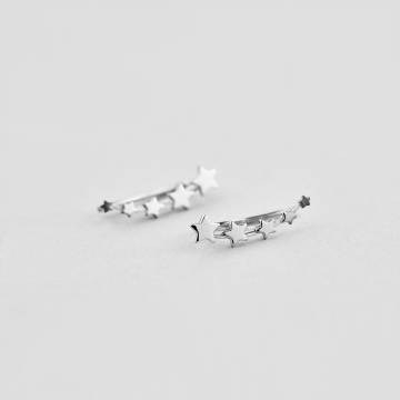 Серебряные серьги Minimal ВС-107р Серебряные серьги Minimal ВС-107р