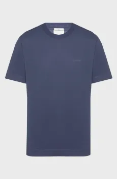 Мужская синяя футболка COOLING PIQUE Синий M Calvin Klein LV04LF203G