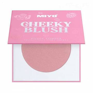 Компактные румяна для лица Miyo Cheeky Blush Rouge Powder Delightfully Pinky Cheeks 01 Its True, 8 г Компактные румяна для лица Miyo Cheeky Blush Rouge Powder Delightfully Pinky Cheeks 01 Its True, 8 г
