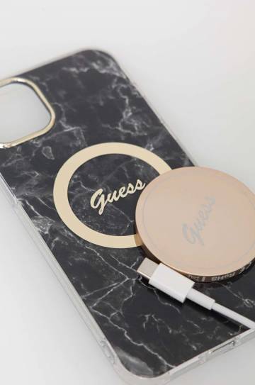Чехол для телефона и зарядное устройство Guess iPhone 14 Plus 6,7 цвет чёрный Чехол для телефона и зарядное устройство Guess iPhone 14 Plus 6,7 цвет чёрный