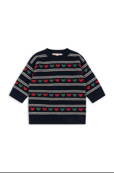 Детское платье с шерстью Konges Sløjd BELOU KNIT DRESS