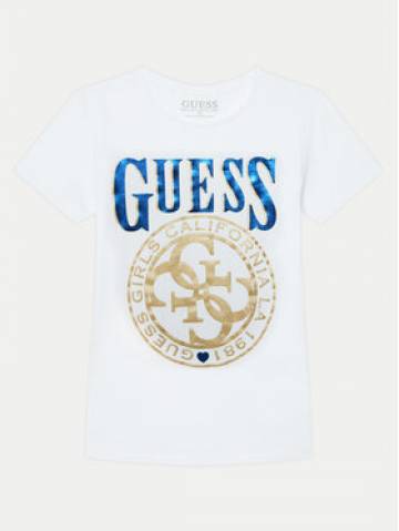 Guess Футболка J5RI20 K6YW4 Білий Regular Fit Guess Футболка J5RI20 K6YW4 Білий Regular Fit