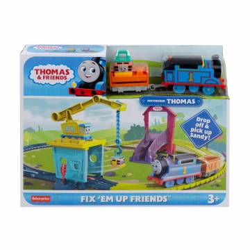 Игровой набор Fisher-Price Thomas and Friends Карли и Сэнди, 7*36*28 см, от 3 лет (HDY58) Игровой набор Fisher-Price Thomas and Friends Карли и Сэнди, 7*36*28 см, от 3 лет (HDY58)