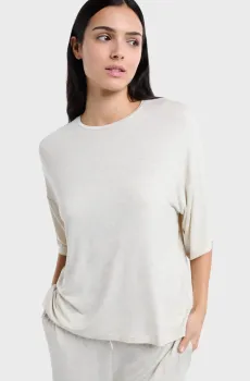 Женская белая футболка KATE Белый L/XL Etam 6557921